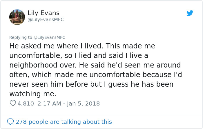 Woman's Creepy Encounter With A Seemingly Nice Man Explains Why Women Appear 'Cold' Sometimes