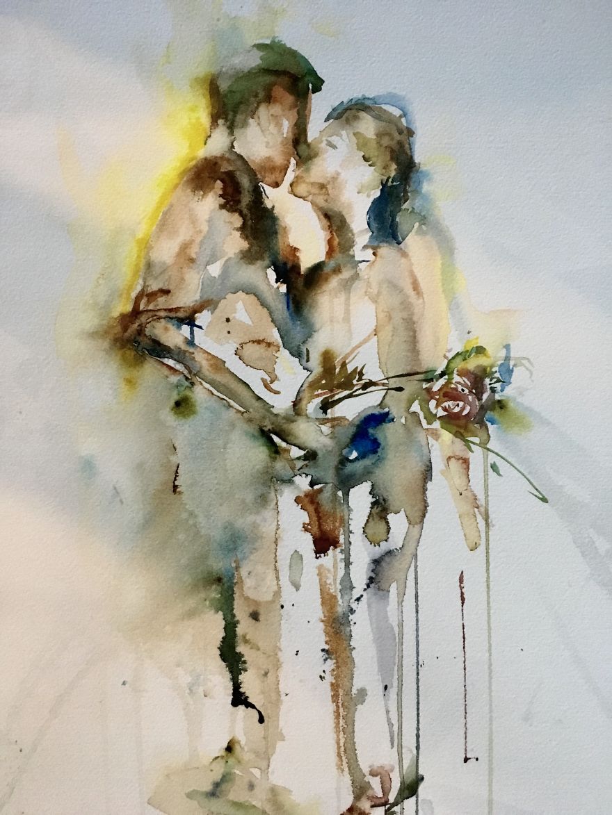 How I See People In Watercolor