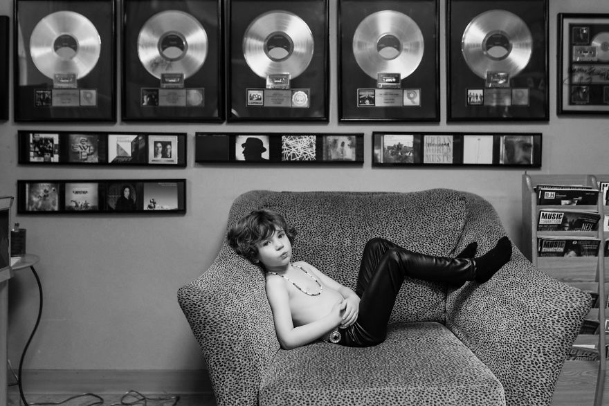 My 5-Year-Old As Jim Morrison My 5-Year-Old As Jim Morrison