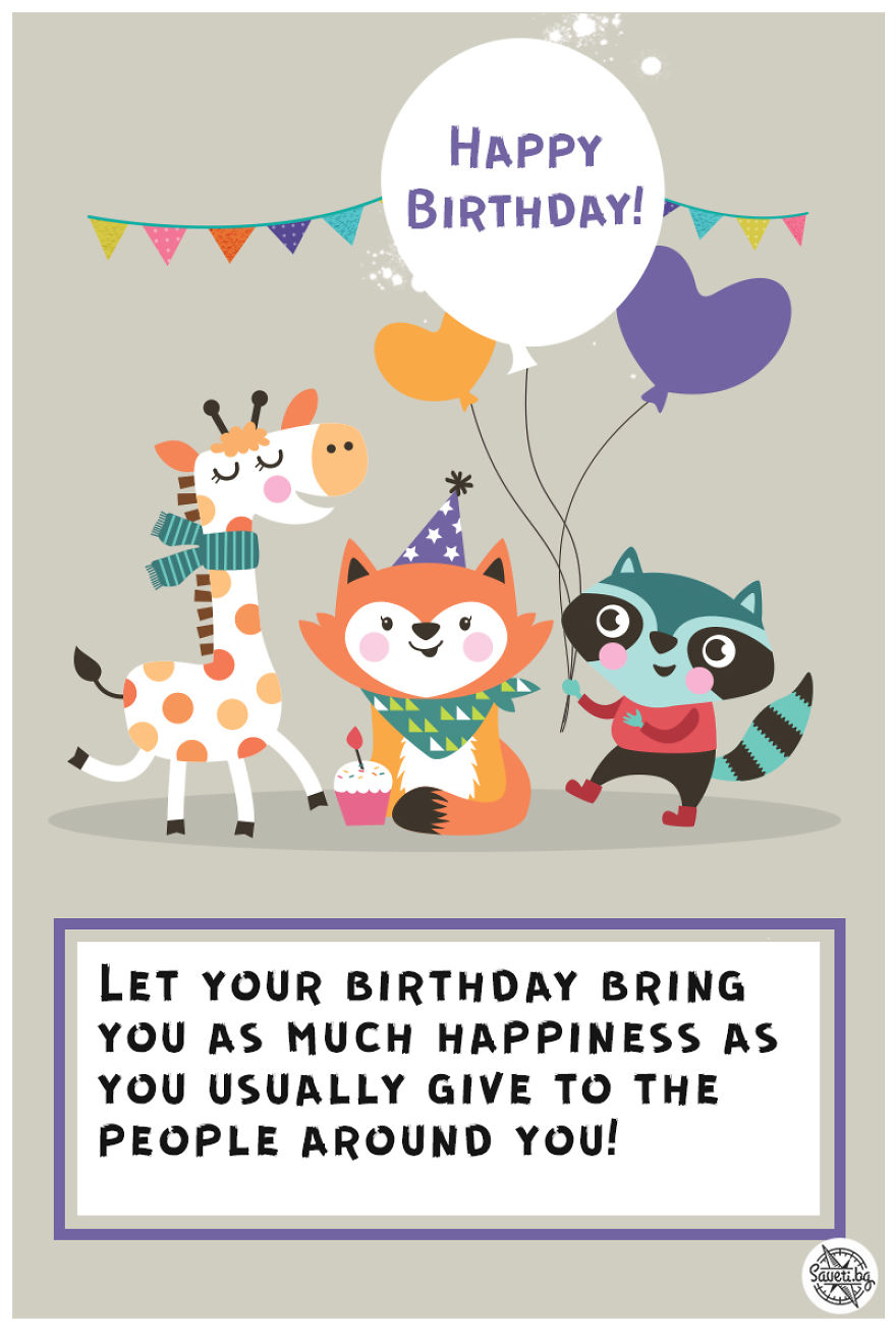 Birthday Card Happiness