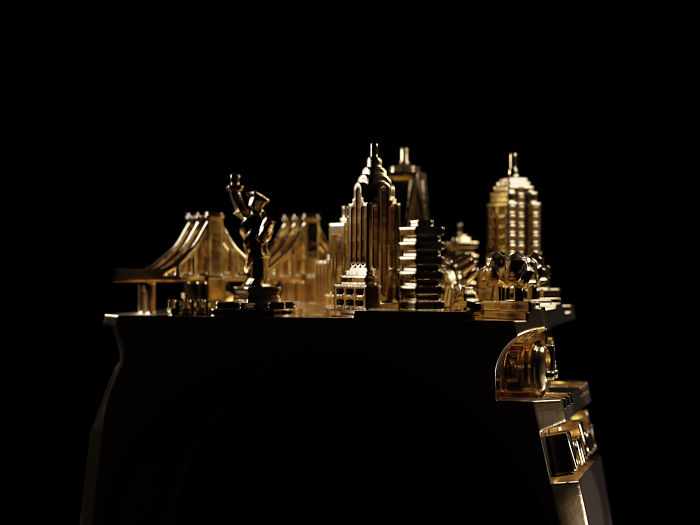 Our Architecture Rings Are So Detailed They Have Miniature Versions Of City Skylines Inside Of Them