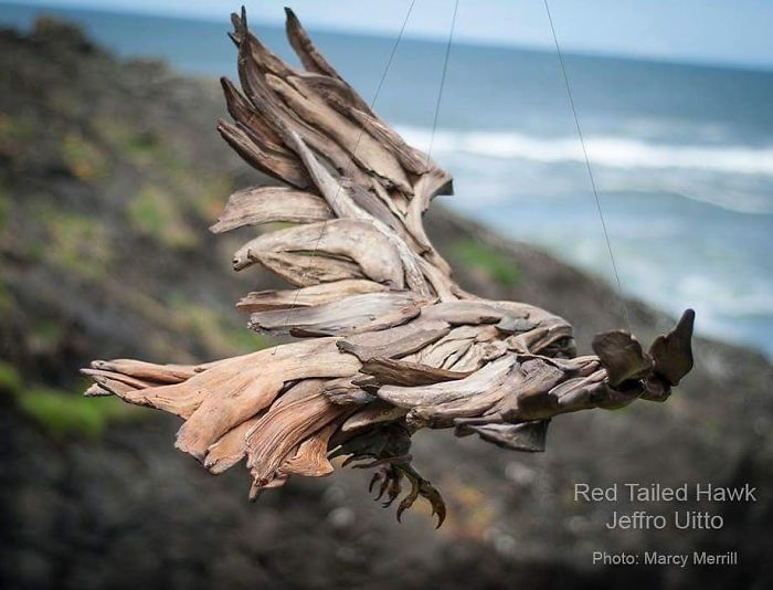 30 Amazing Wood Sculptures Made From The Pieces Found On Beaches