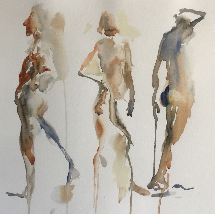 How I See People In Watercolor