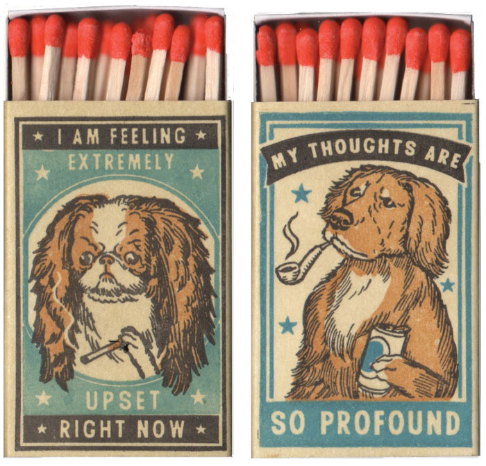 I Created Matchboxes Featuring Different Dog Breeds With Complicated Human Personalities