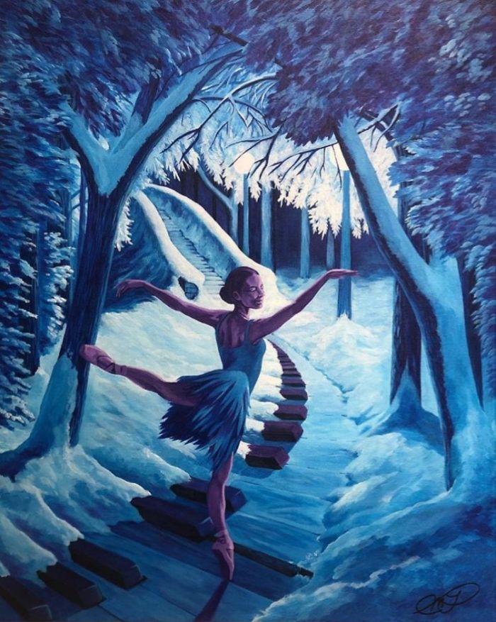 "Etude In The Key Of Freedom" - A Painting By Margaret Irene "Etude In The Key Of Freedom" - A Painting By Margaret Irene