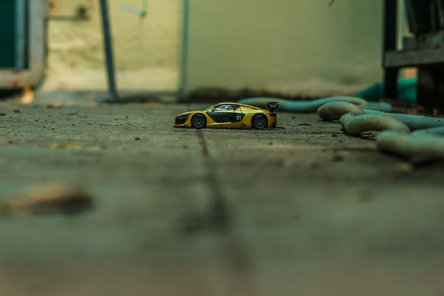 I Shot The Diecast Race Collezione In The Greenhouse.