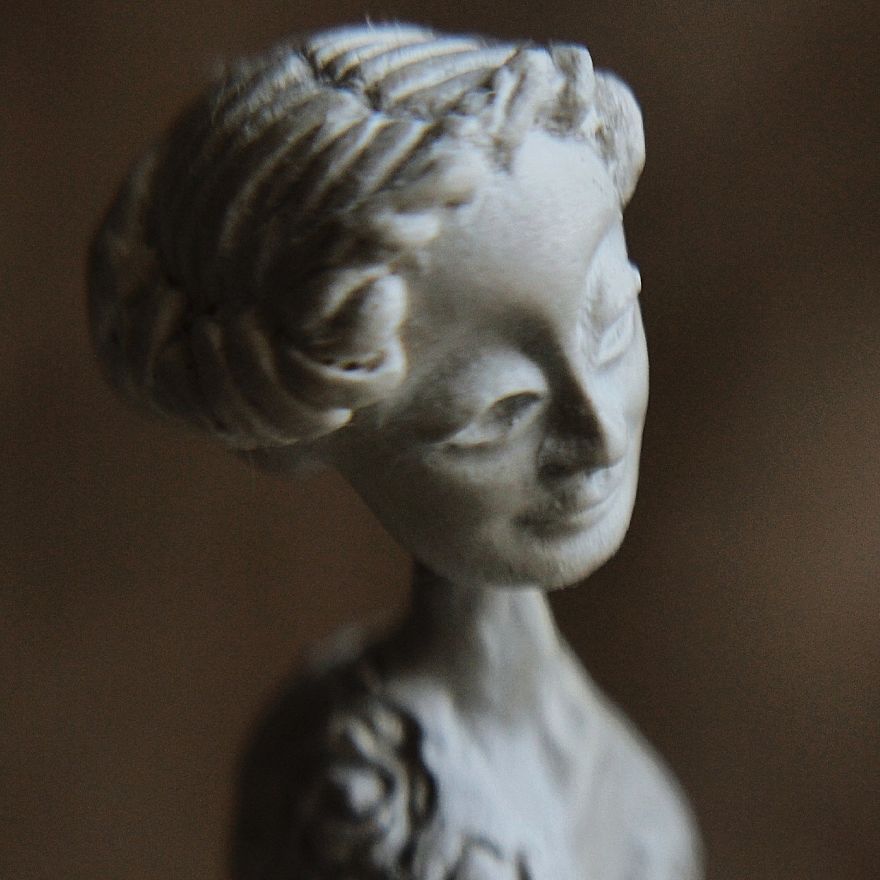 Miniature Heads For My Future Tiny Medieval Sculptures
