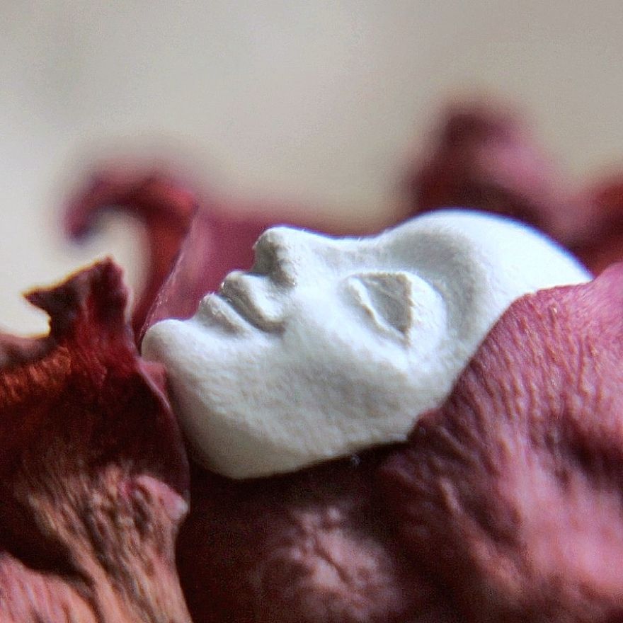 Miniature Heads For My Future Tiny Medieval Sculptures