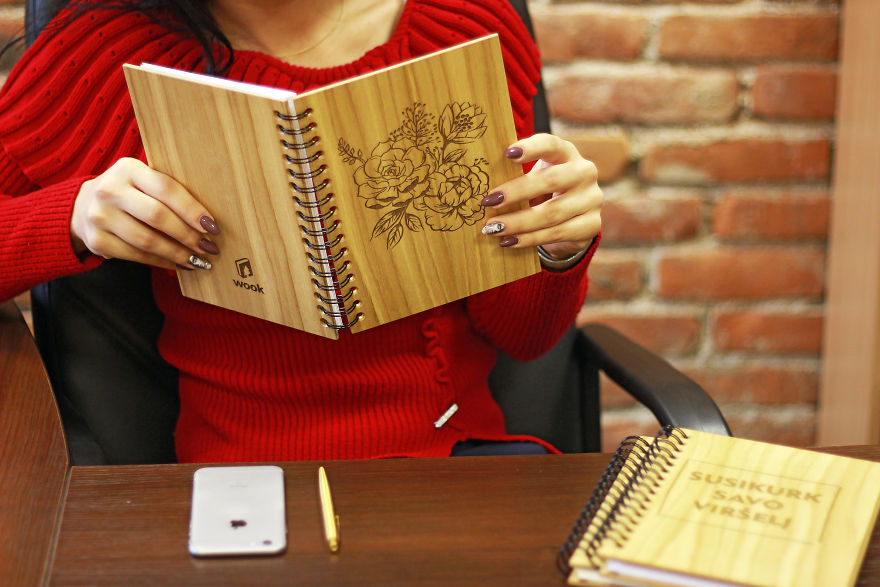 Wooden Notebook For Everyone
