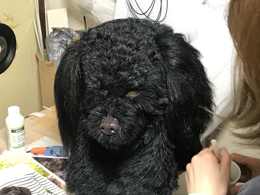 These Super Realistic Custom-Made Pet Replica Masks Are A Sweet Spot Between Cute And Frightening