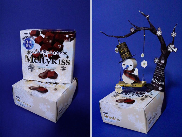 Japanese Artist Turns Product Packaging Into Art, And The Results Are Amazing (19 New Pics)