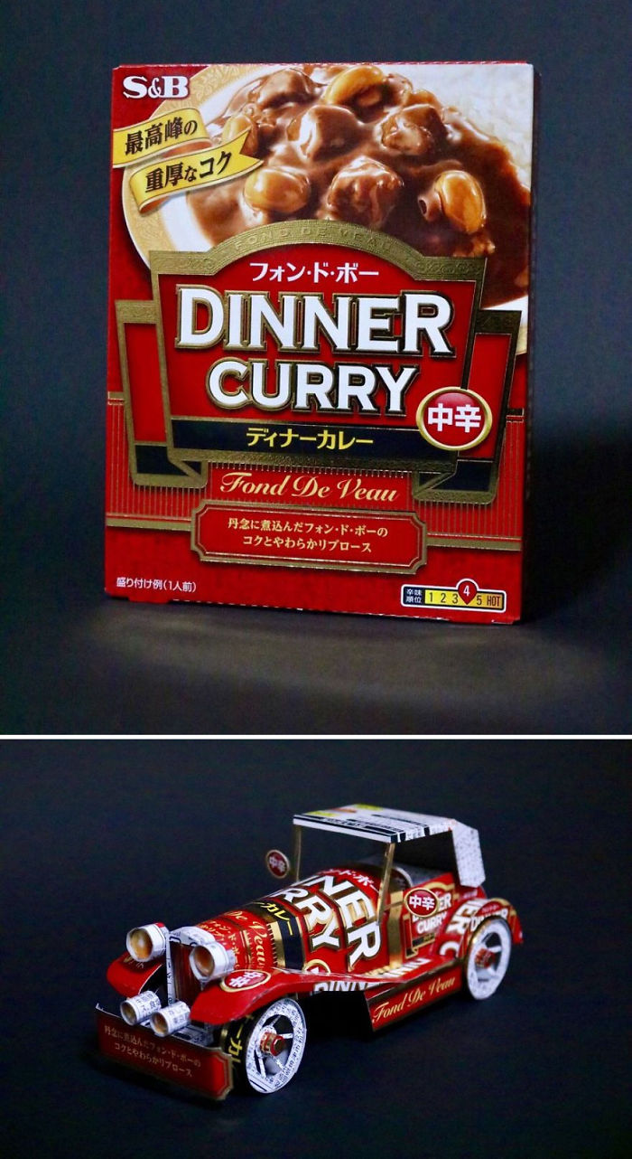 Japanese Artist Turns Product Packaging Into Art, And The Results Are Amazing (19 New Pics)