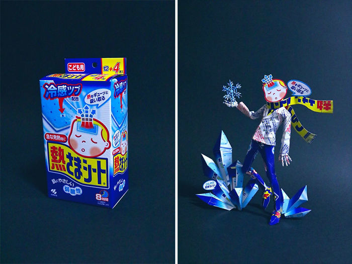 Japanese Artist Turns Product Packaging Into Art, And The Results Are Amazing (19 New Pics)