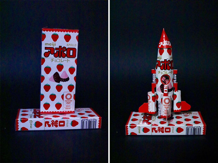 Japanese Artist Turns Product Packaging Into Art, And The Results Are Amazing (19 New Pics)