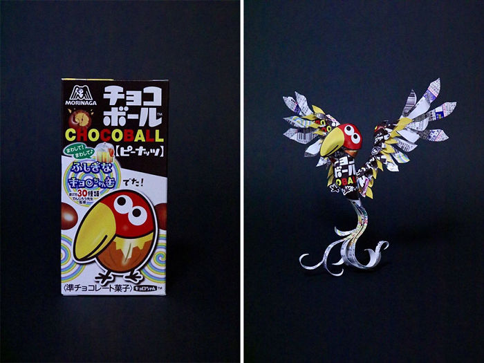Japanese Artist Turns Product Packaging Into Art, And The Results Are Amazing (19 New Pics)
