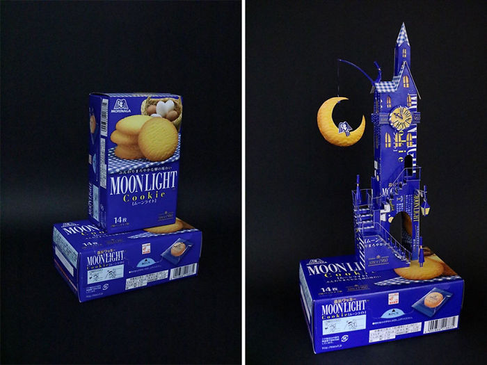 Japanese Artist Turns Product Packaging Into Art, And The Results Are Amazing (19 New Pics)