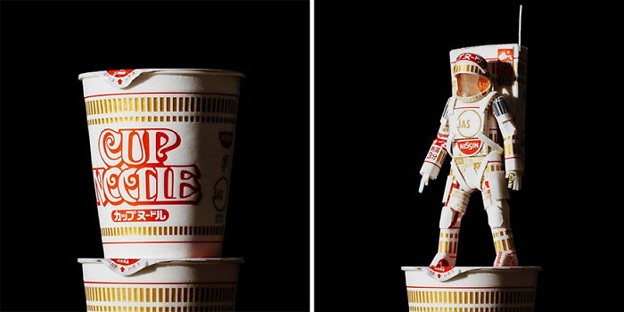 Japanese Artist Turns Product Packaging Into Art, And The Results Are Amazing (19 New Pics)