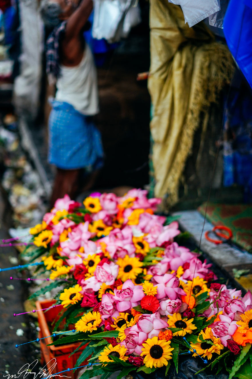 I Spent A Morning At The Largest Flower Market In South Asia