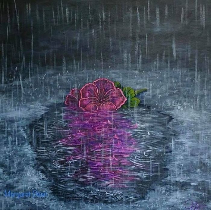 "Melancholy" - A Painting That Shows How Depression Feels - By Margaret Irene "Melancholy" - A Painting That Shows How Depression Feels - By Margaret Irene