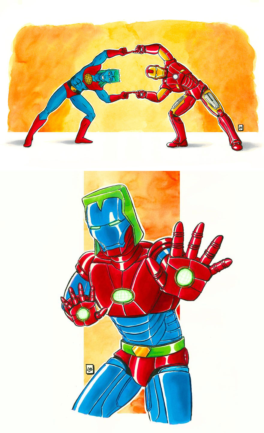 Captain Planet x Iron Man