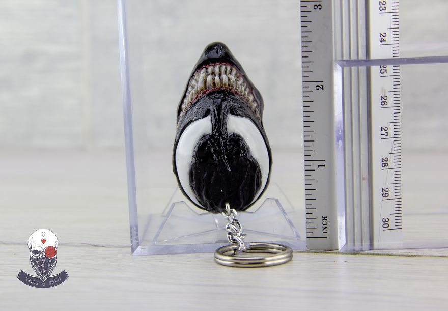 I Made This Venom And Carnage Keychains