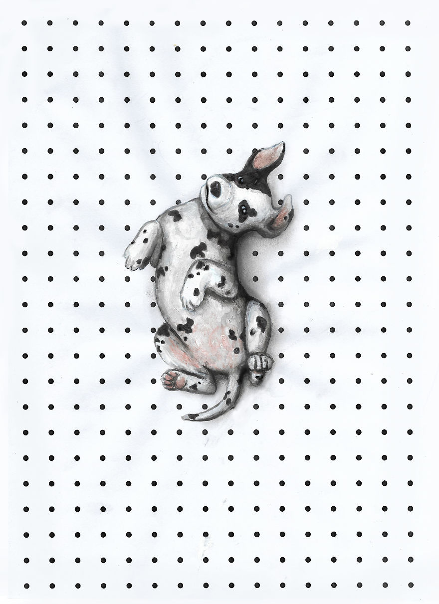 My 8 Animal Drawings On Lined, Dotted, And Graph Paper Are Made To Look  Like They Are 'Playing' On The Page | Bored Panda