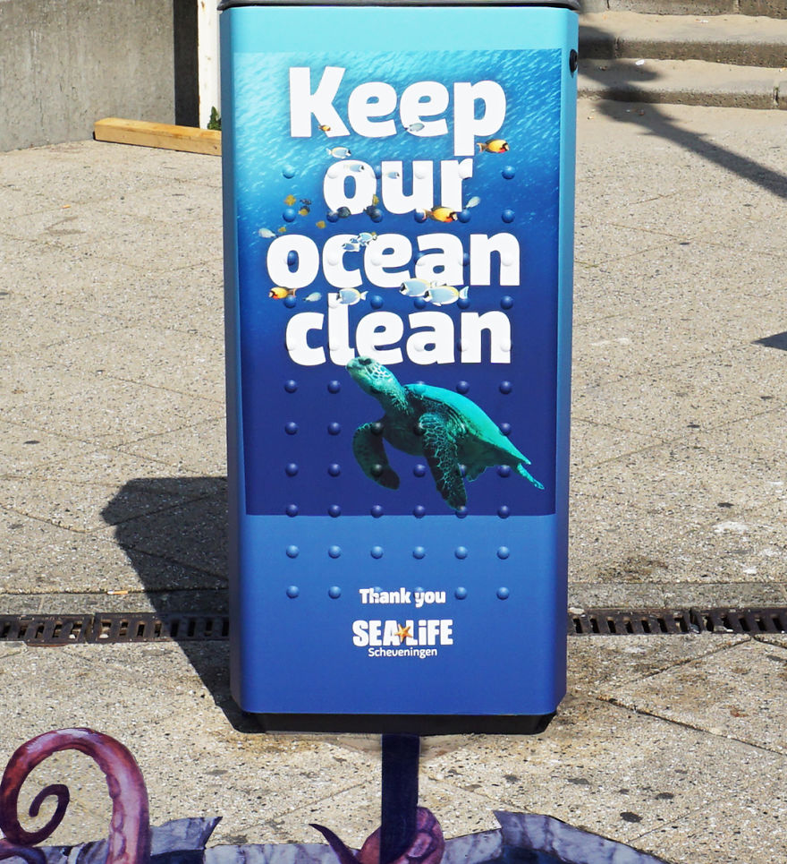3D Street Art // Keep Our Ocean Clean