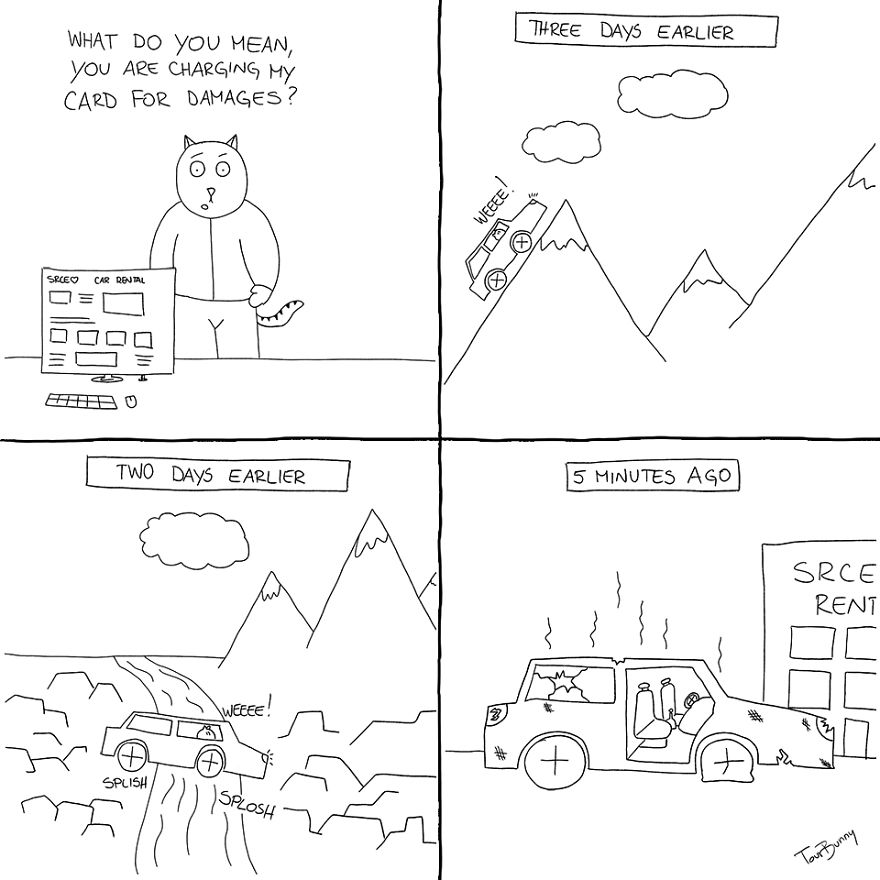 The Tourbunny - 15 Relatable Comics About Encounters With Horrible Tourists