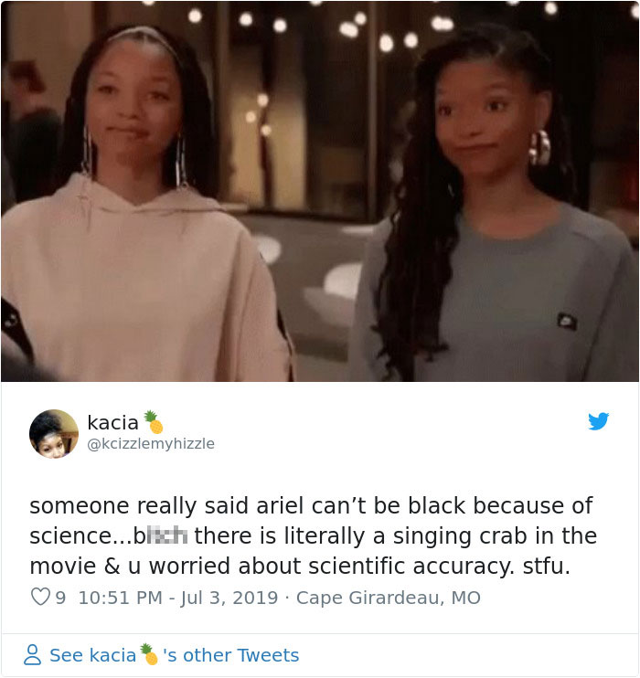 People Use 'Science' To Prove Disney Has To Change The Lead Actor Of The Little Mermaid 'Cause She Can't Be Black