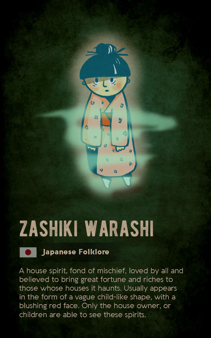 Zashiki Warashi - Japanese Folklore