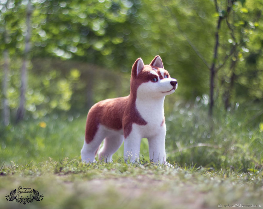 Extremely Cute Toys That Seem To Be Alive: Felted Animals By Katerina Salomatina