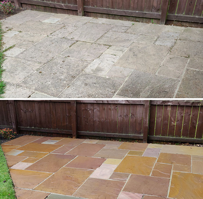 Bringing Some Color Back To The Old Paving