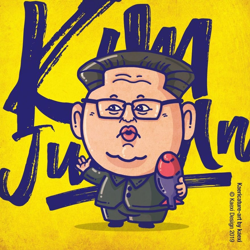 World Political Leaders Turn Into Caricature Art