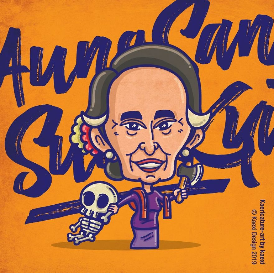 World Political Leaders Turn Into Caricature Art
