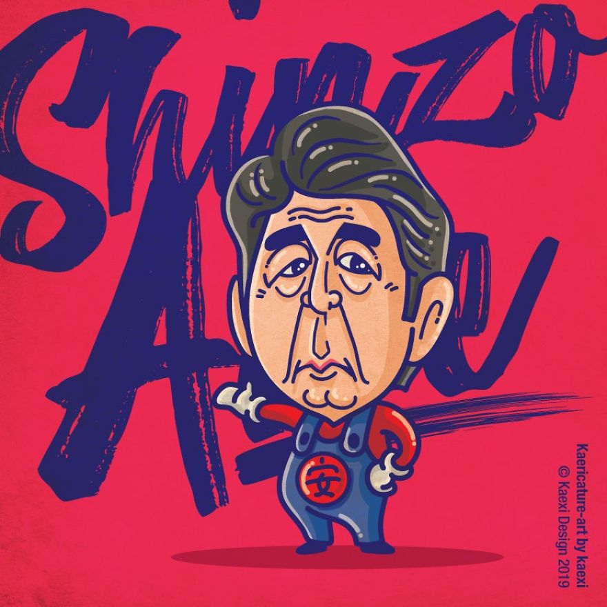 World Political Leaders Turn Into Caricature Art