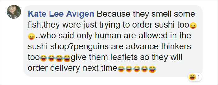 Police Remove Rogue Penguins From A Sushi Shop, Have To Return After They Come Back