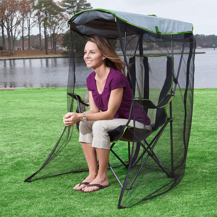 Amazon Is Selling This Canopy Chair That Protects You From Bugs