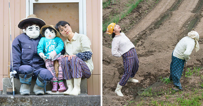 My 16 Self Portraits With Scarecrows Show The Depopulation Problems In Japan