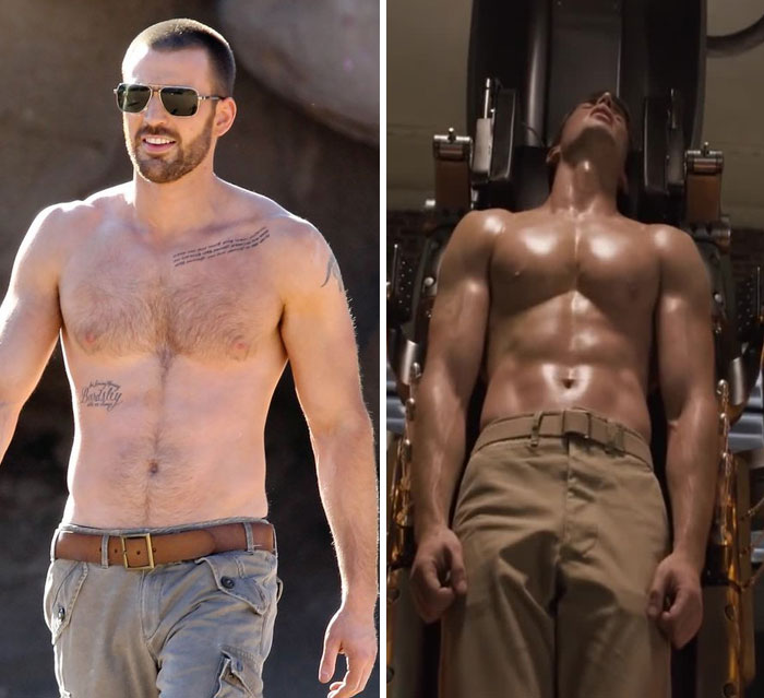 8 Actors And Their Bodies Before And After They Got That Call From Marvel