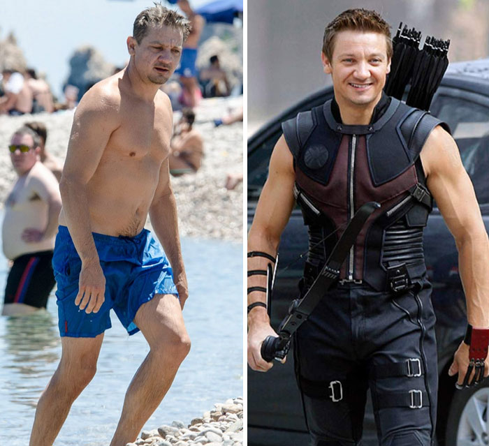 8 Actores y sus cuerpos antes y después de recibir la llamada de Marvel