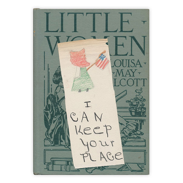 A Charming Handmade Bookmark Found In "Little Women"