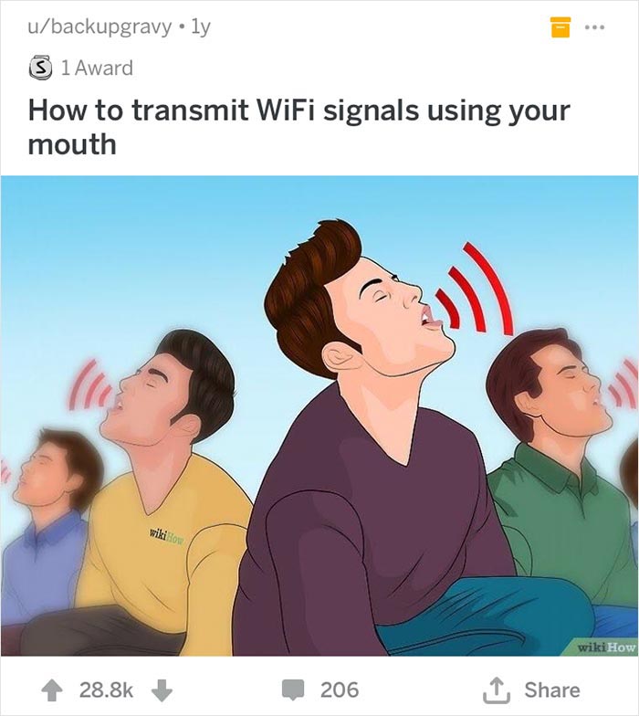 People Are Captioning Out Of Context Wikihow Illustrations To