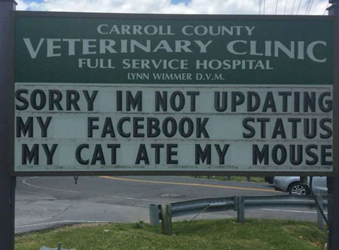 Funny Vet Clinics Signs About Cats Funny-Cat-Veterinary-Clinic-Signs