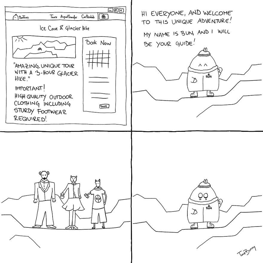 The Tourbunny - 15 Relatable Comics About Encounters With Horrible Tourists