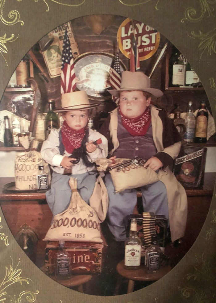 Mi hermano y yo triunfando en 1997