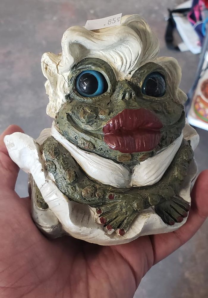 For The Person Who Has Everything... Except For A Marilyn Monroe Frog
