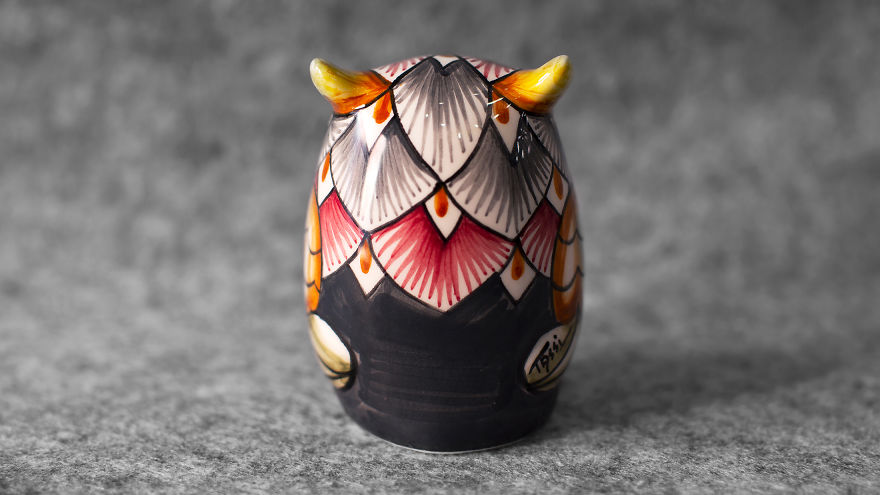I Handmade A Ceramic Owl