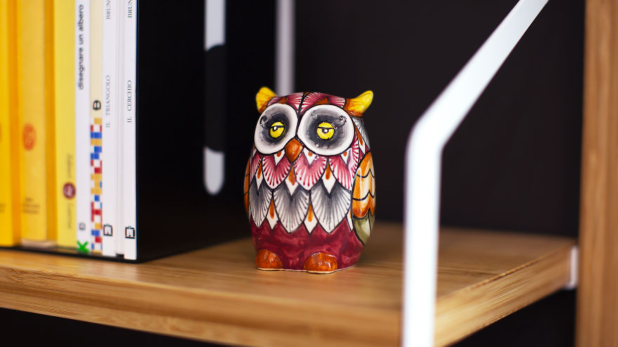 I Handmade A Ceramic Owl