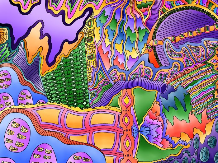 I Spent The Last Year Creating Digital Psychedelic Artwork