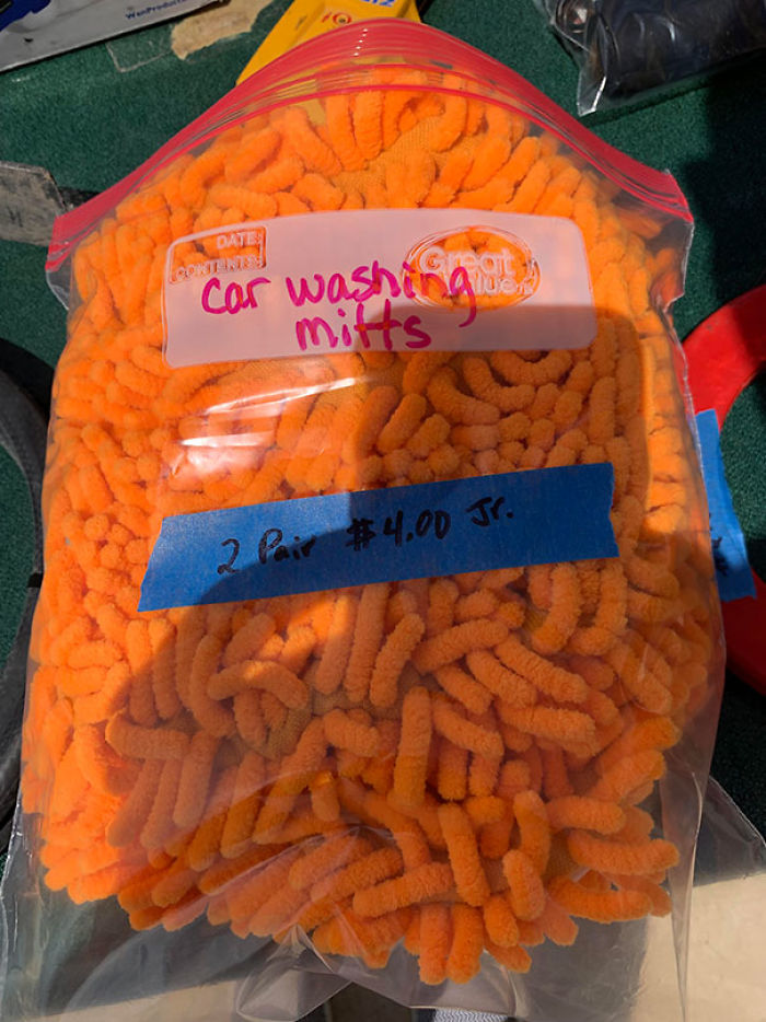 Questioning Why Someone Would Try To Sell These Cheetos At A Garage Sale